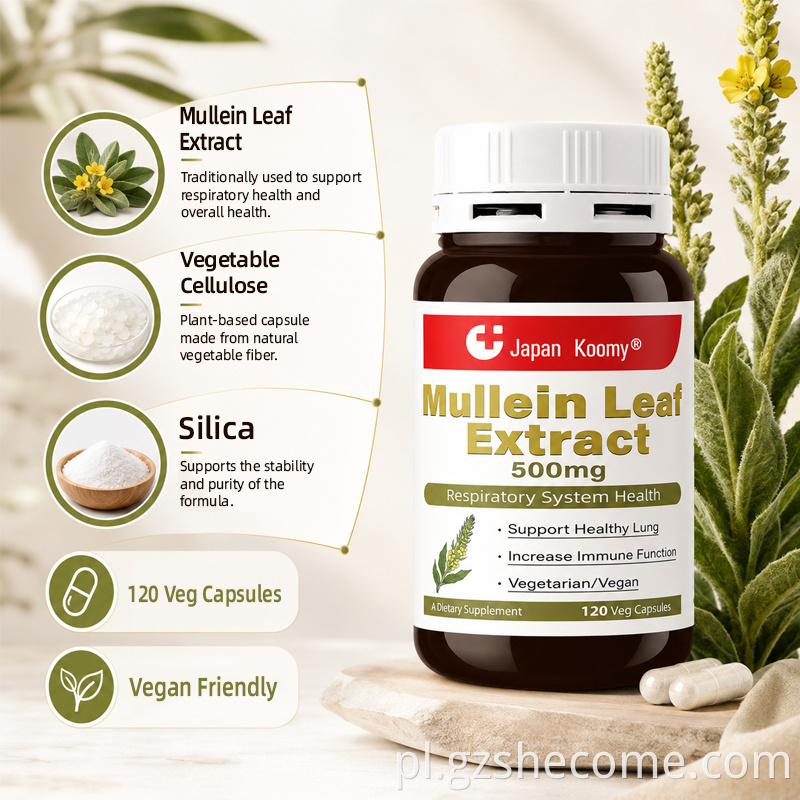 Mullein Leaf Extract Capsules9